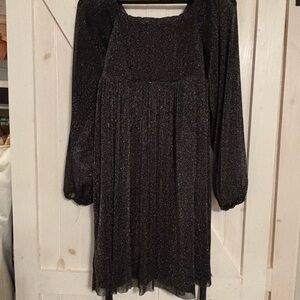 Lipstick Boutique Shimmering Black Dress